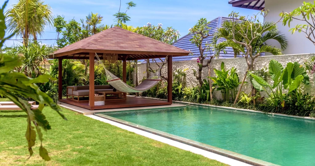 Book Villa Nonnavana Bali: Pool View Villa with Hammocks and Daybeds — image 7