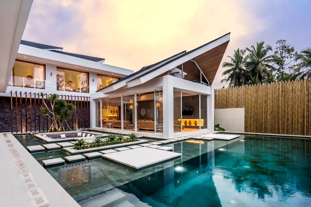 Minimalist Villa Cendau · 6BR · Ubud — 6BR Villa Rental in Ubud