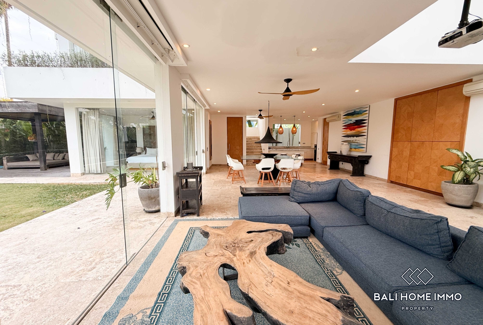 Spacious 5 Bedroom Family Villa For Rent in Canggu Residential Side — image 1