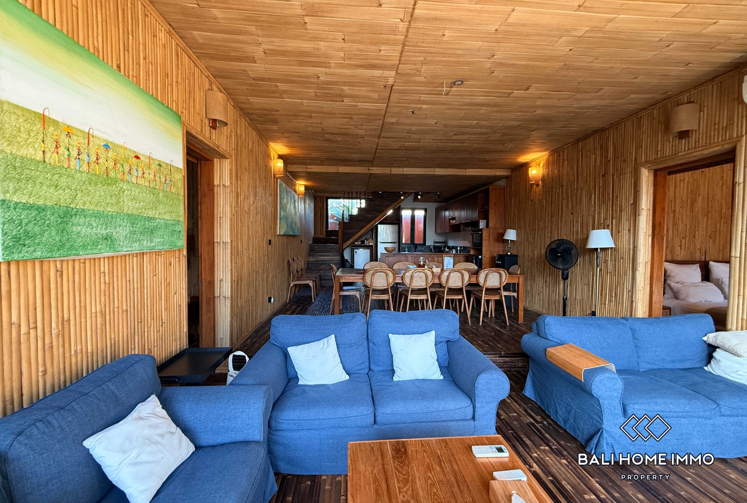 Unique Bamboo Style 6 Bedroom Villa For Rent in Legian — image 3