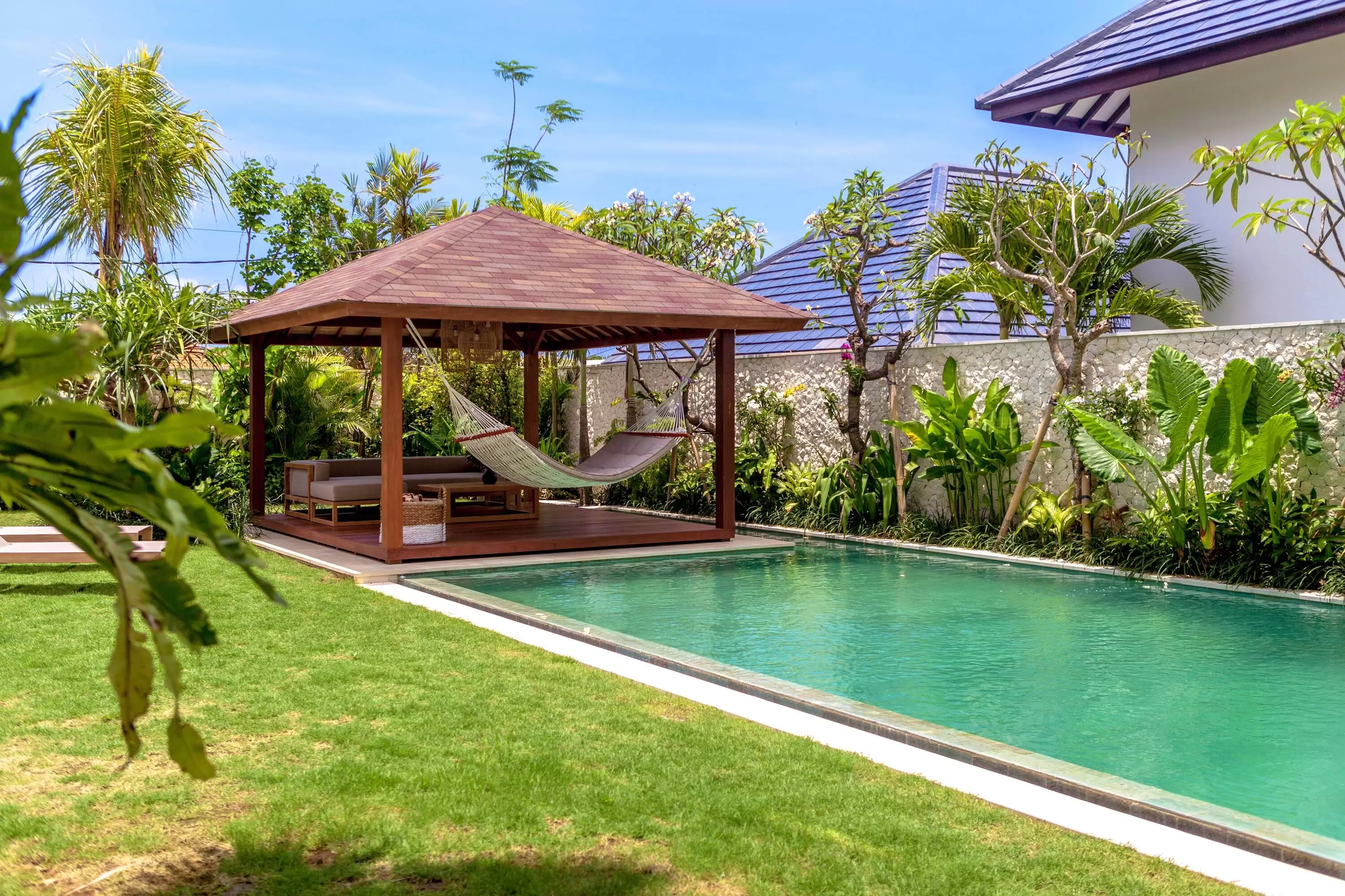 Book Villa Nonnavana Bali: Pool View Villa with Hammocks and Daybeds — image 6