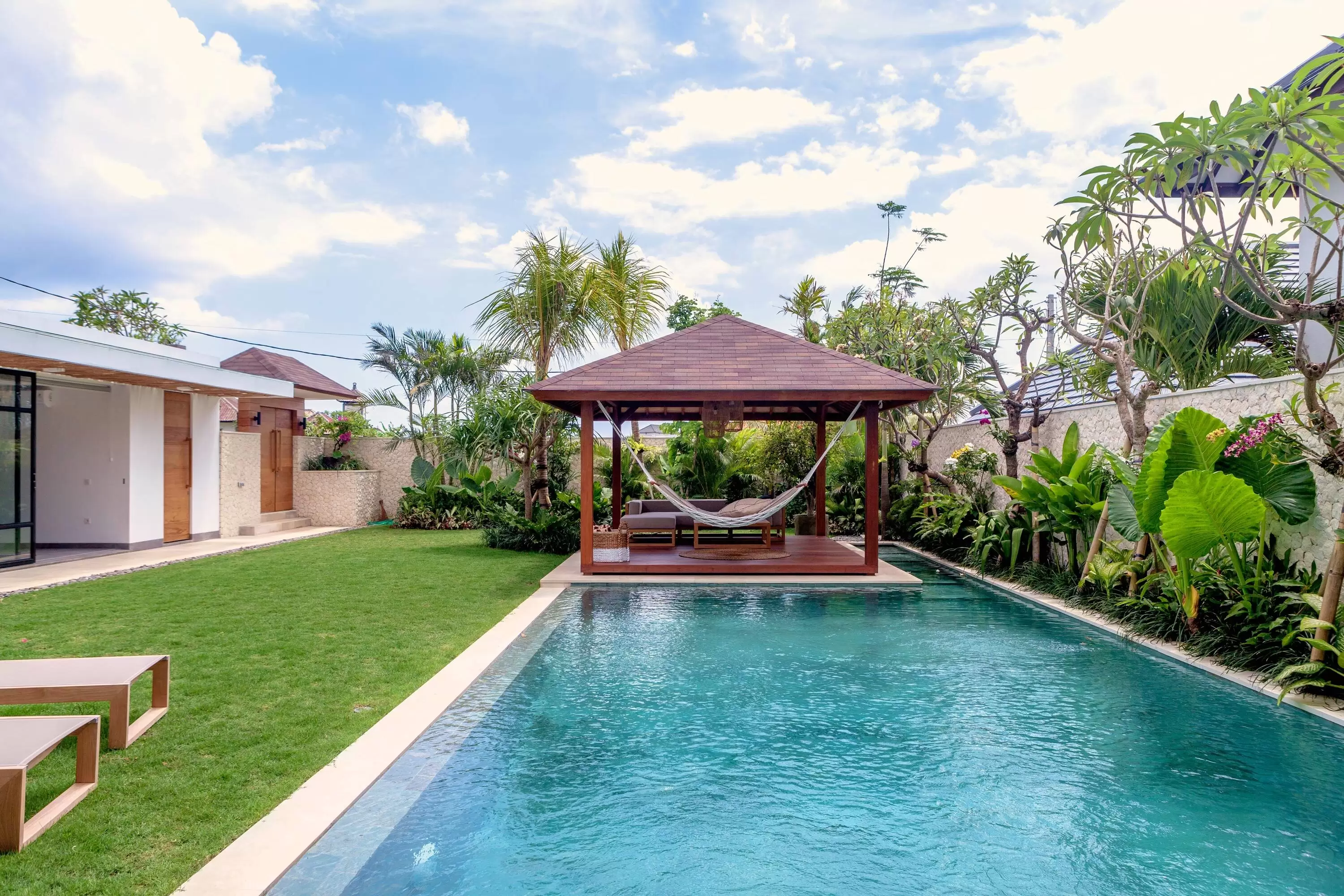 Book Villa Nonnavana Bali: Pool View Villa with Hammocks and Daybeds — image 8