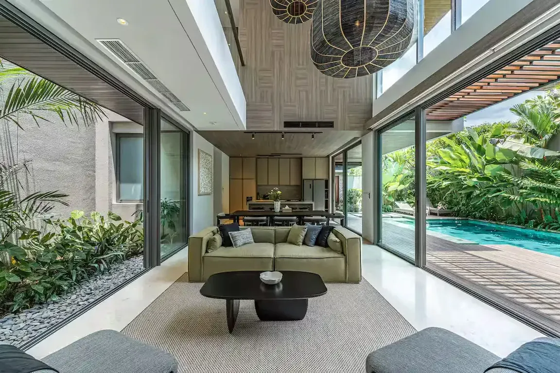 4 BR Beachfront Family Retreat Canggu — 4BR Villa Rental in Canggu — image 2