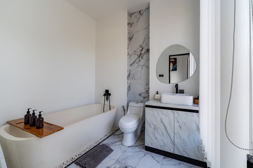 2BR Nusa Dua Hillside Villa | Bathtubs and Pool in Benoa, Bali — image 6