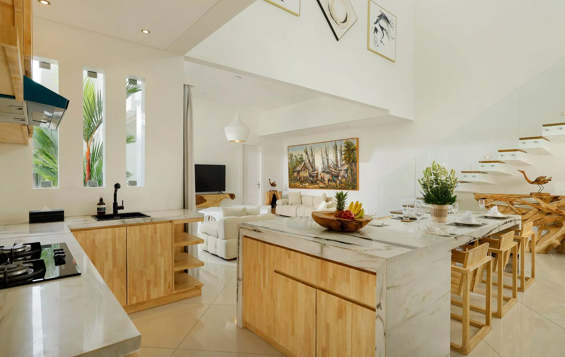 3 BR Tropical-Modern Courtyard Villa Sanur — 3BR Villa Rental in Sanur — image 5