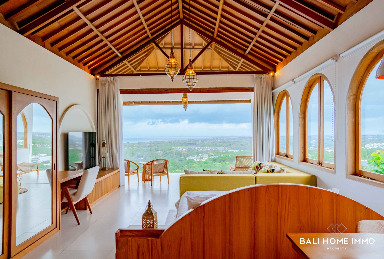 1 BEDROOM APARTMENT STUDIO WITH OCEAN VIEW FOR MONTHLY RENTAL IN BINGIN