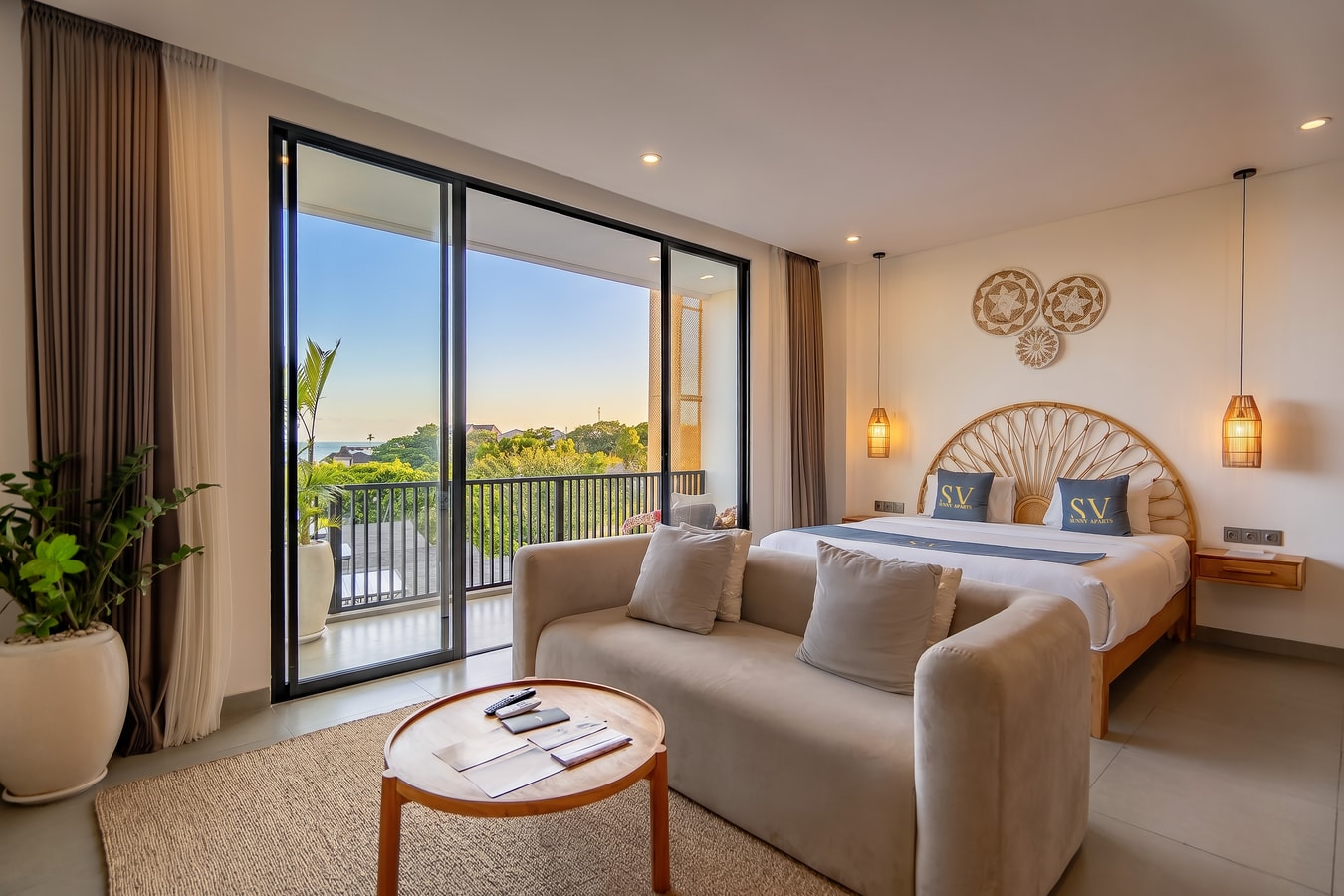 SB Ocean 407 - 1BR with Balcony and Pool, Canggu - Canggu, Bali