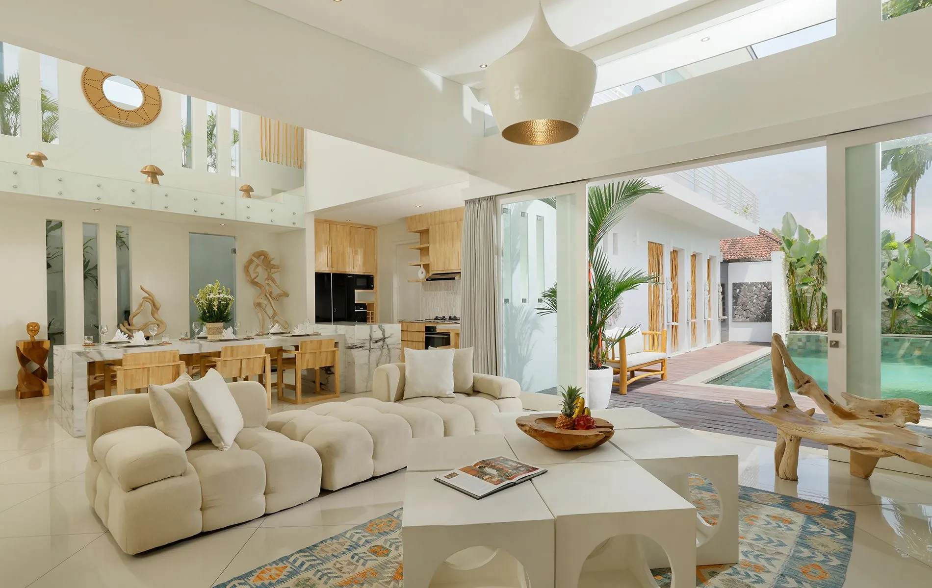 3 BR Tropical-Modern Courtyard Villa Sanur — 3BR Villa Rental in Sanur — image 2
