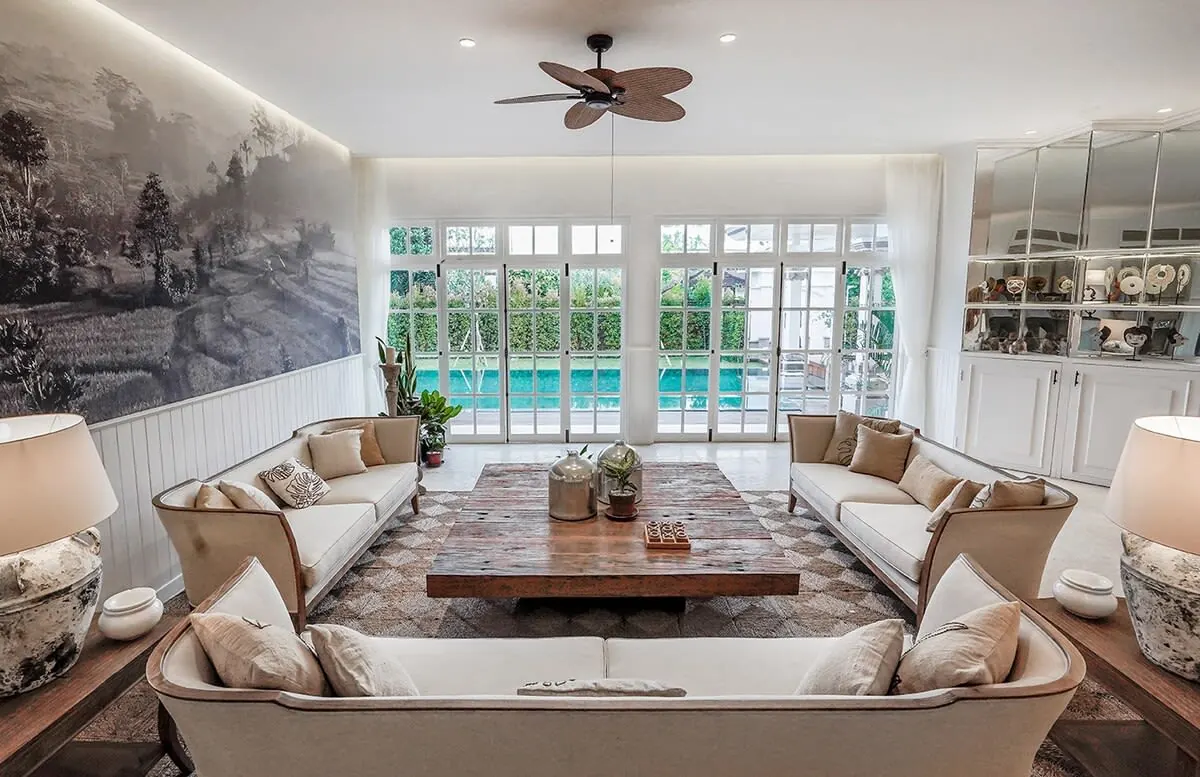 6 BR Colonial Infinity-Pool Villa Ubud — 6BR Villa Rental in Ubud — image 9