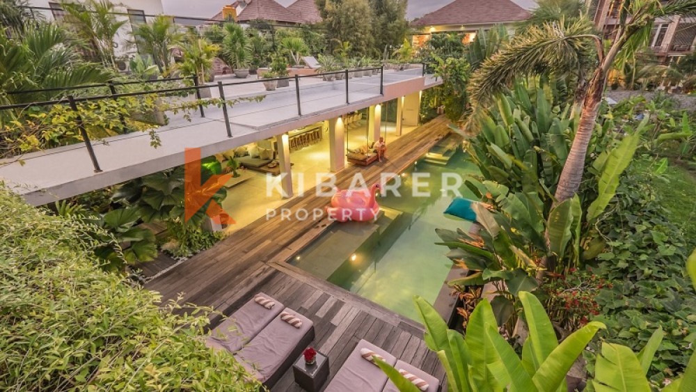 Luxury Five Bedrooms Villa In Quite Area In Umalas