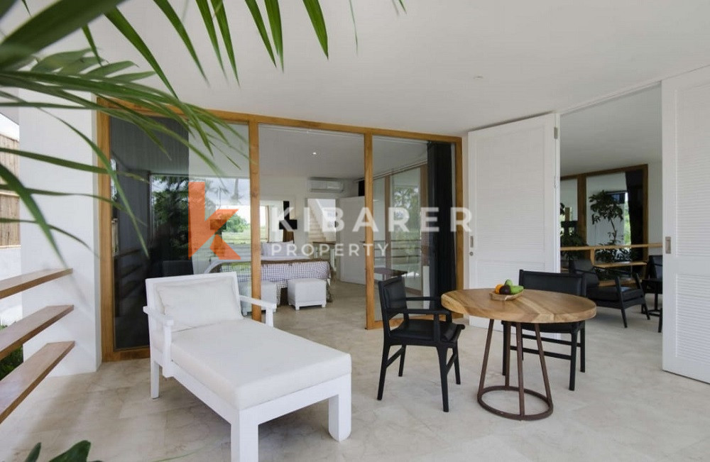 Brand New Stunning Ten Bedroom Villa with river and rice paddy view in Pererenan — image 12