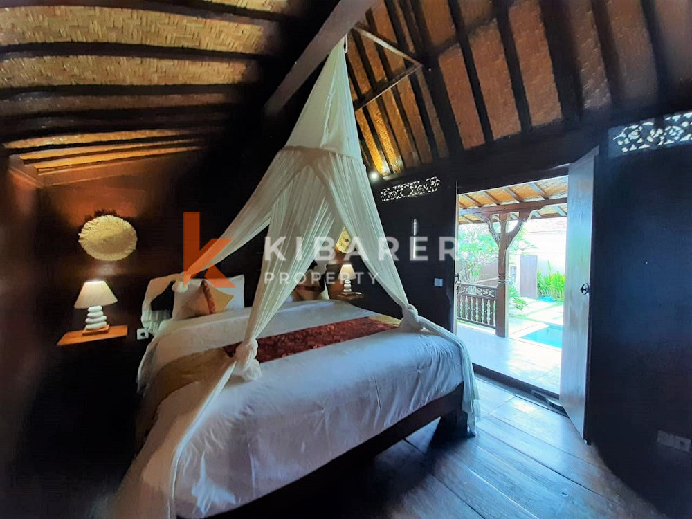 Beautiful One Bedroom Joglo Villa walking distance to Cemagi Beach — image 8