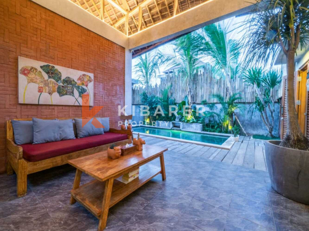 Beautiful Two Bedroom Rustic Villa with Tropical Garden Set in Jimbaran — image 5