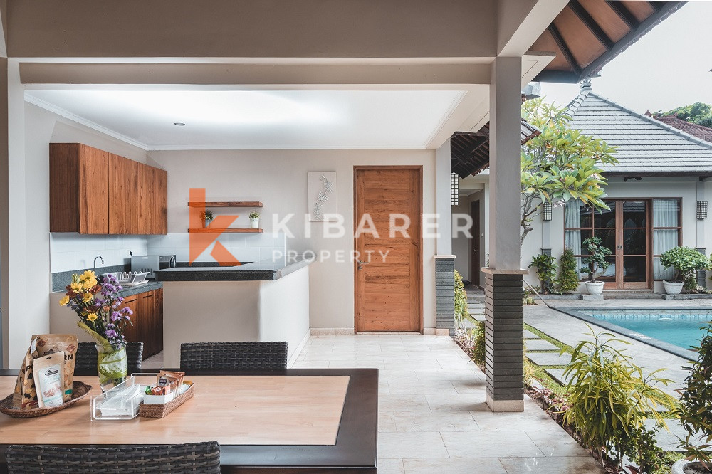 One Gate System Two Bedrooms Open Living Villa Situated In Canggu — image 11