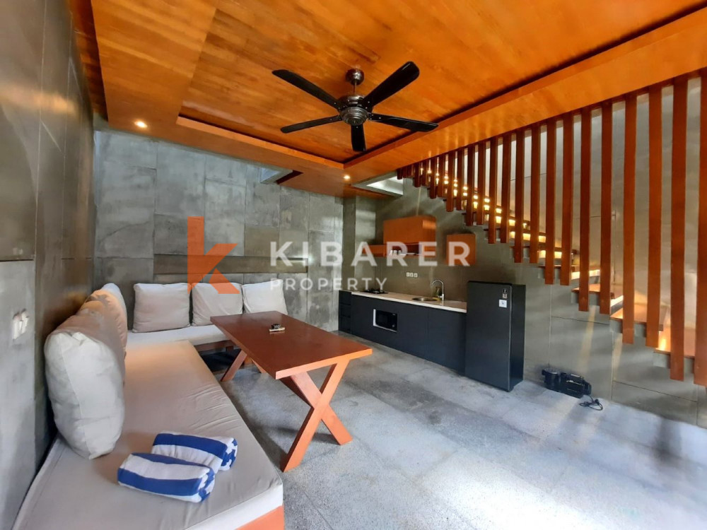Modern Two-Bedroom Loft Villa with Open Living Area in Legian — image 2