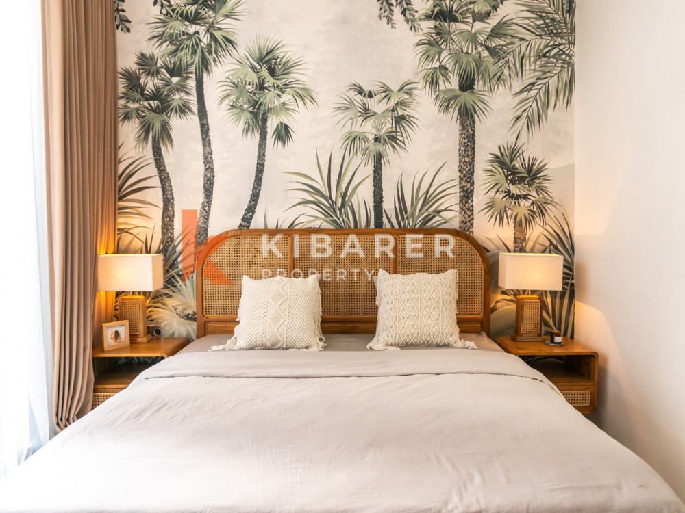 Bohemian Two-Bedroom Closed Living Room Villa Located in Kerobokan — image 9