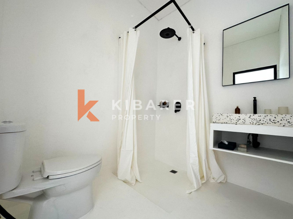 Three Bedroom Enclosed Living Mediterranean Style Villa in Canggu — image 14