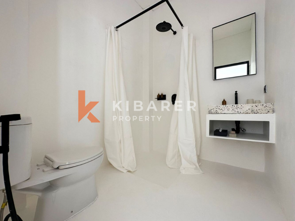 Three Bedroom Enclosed Living Mediterranean Style Villa in Canggu — image 16