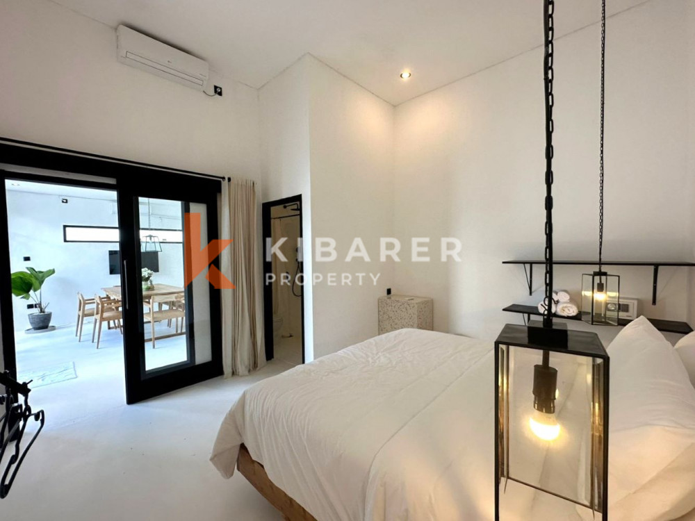 Three Bedroom Enclosed Living Mediterranean Style Villa in Canggu — image 11