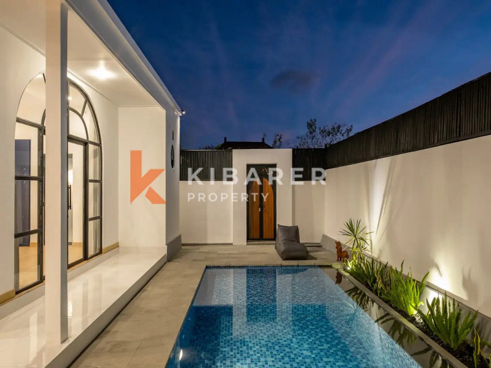 Stylish Two Bedroom Mediterranean Enclosed Living Room Villa Set in Canggu — image 2