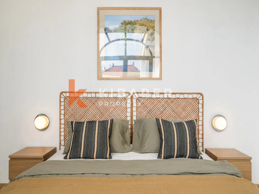 Stylish Two Bedroom Mediterranean Enclosed Living Room Villa Set in Canggu — image 7