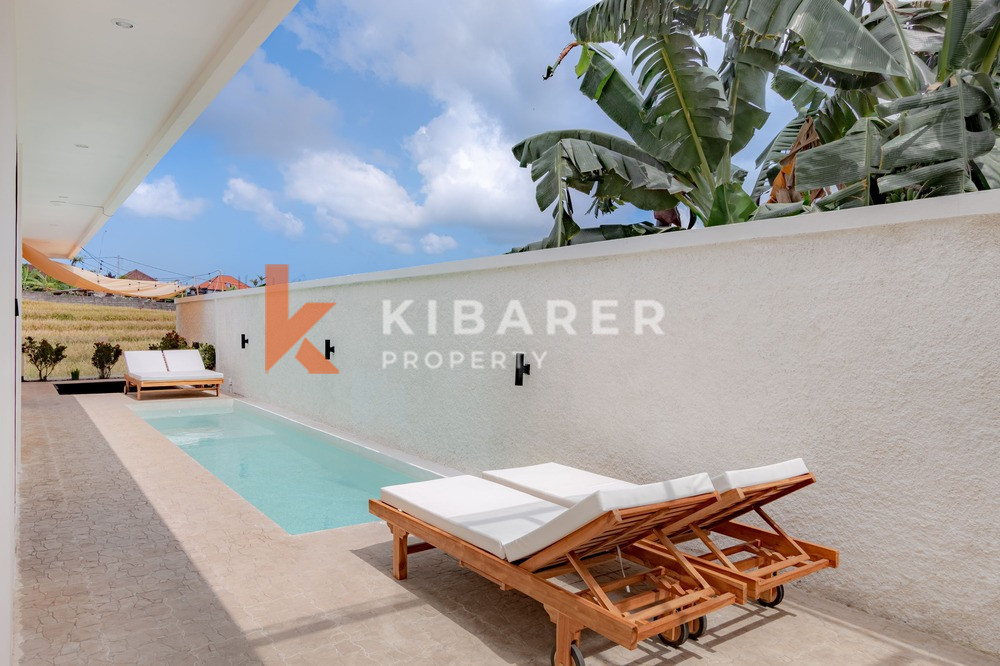 Beautiful Three-Bedroom Open Living Room Villa Located in Canggu