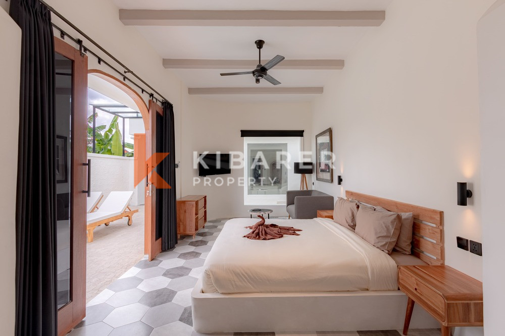 Beautiful Three-Bedroom Open Living Room Villa Located in Canggu — image 10