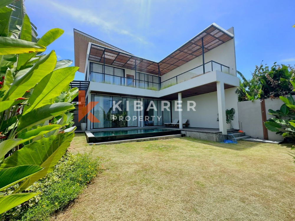 Brand New Charming Three Bedroom Enclosed Living Villa in Pererenan — image 1