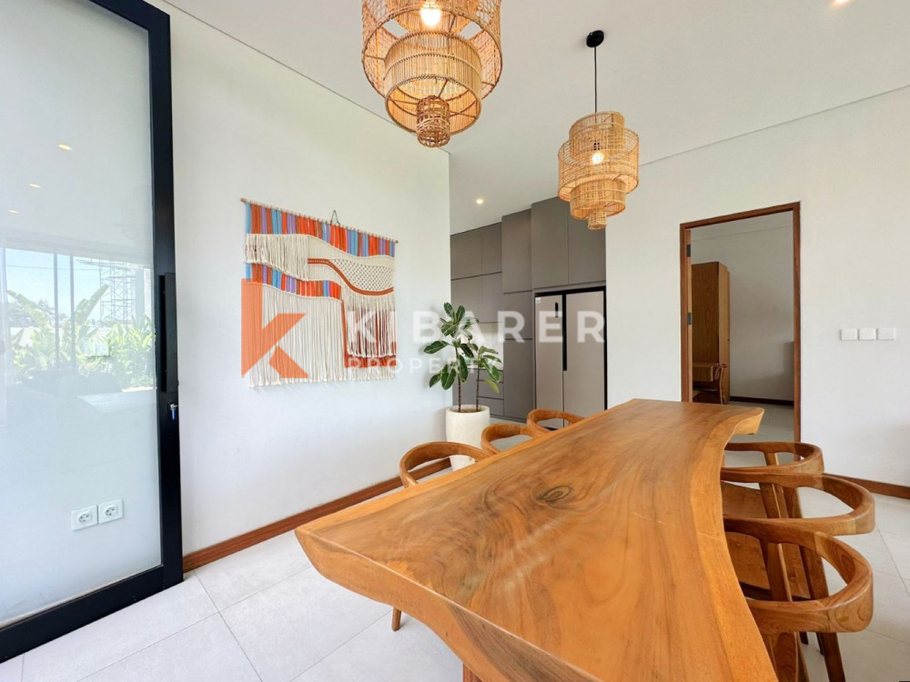 Brand New Charming Three Bedroom Enclosed Living Villa in Pererenan — image 6
