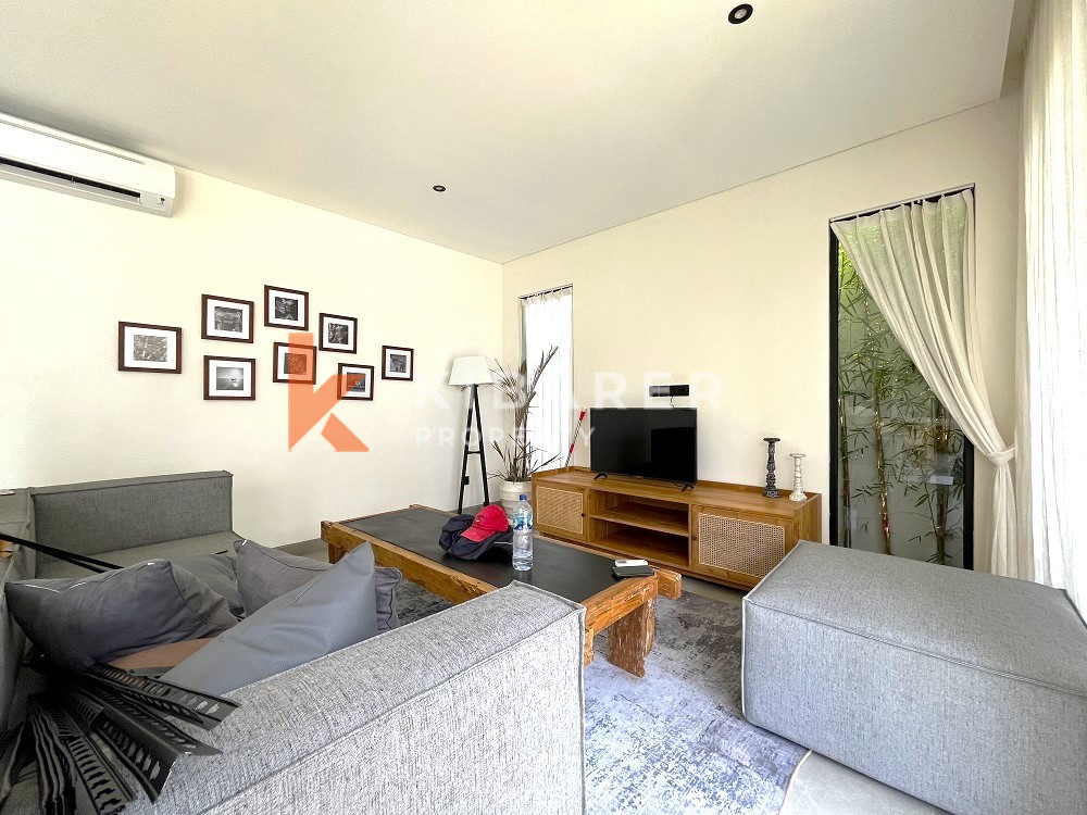 Elegant Two-Bedroom Enclosed Villa in Trendy Pererenan Area — image 14