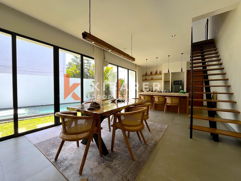 Stylish Two Bedrooms Closed Living Villa in Trendy Pererenan Area — image 9