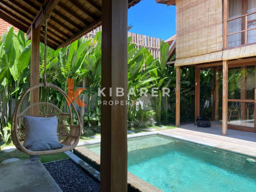 Wooden Two Bedroom Enclosed Living Villa in Cemagi — image 1