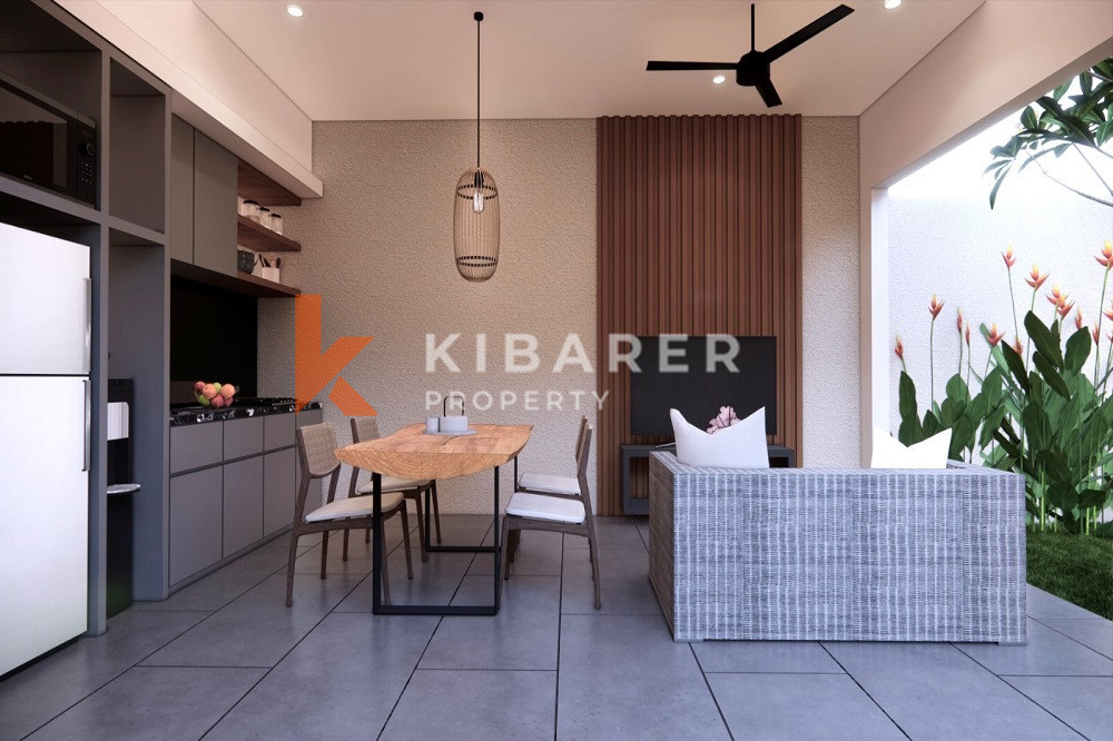 Offplan Modern Style New One-Bedroom Open Livingroom Villa in Munggu Area — image 3