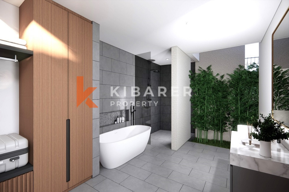 Offplan Modern Style New One-Bedroom Open Livingroom Villa in Munggu Area — image 7