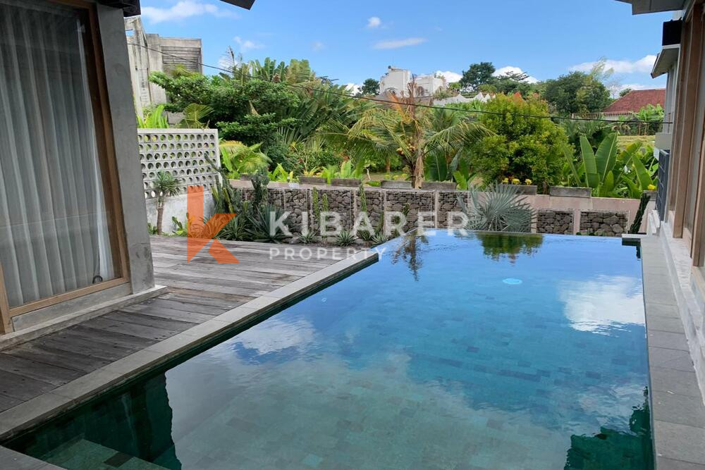 Charming Three-Bedroom Industrial Open Living Room Villa in Canggu — image 3