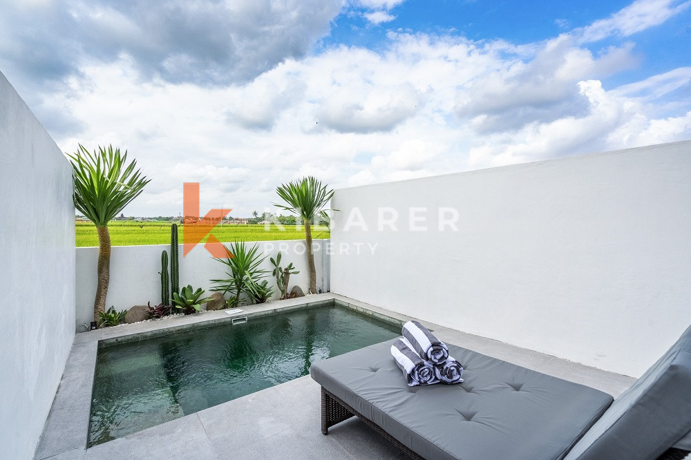 Modern Fully Furnished One-Bedroom Loft Enclosed Living in Pererenan Area — image 2