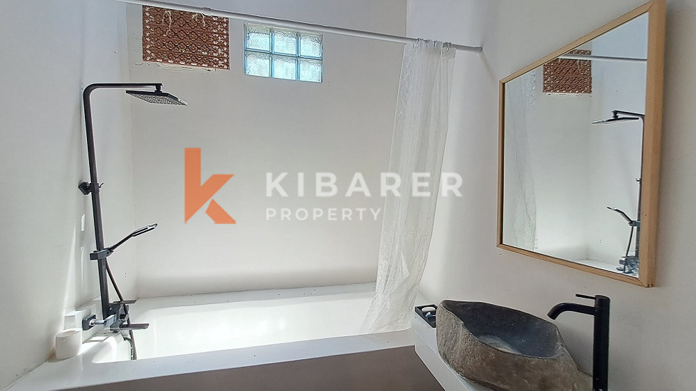 Spacious Fully Furnished Three Bedroom Villa with Open Living Room Located in the Edge of Canggu — image 19
