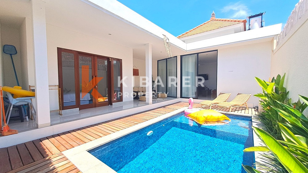 Brand New Fully Furnished Two-Bedroom Open Living Area Enclosed Kitchen-Dining Area Located in Kerobokan Area