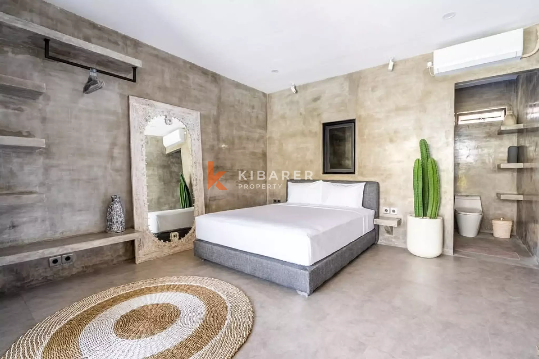 Concrete Fully Furnished Two-Bedrooms Enclosed Living Villa Situated in Pererenan Area — image 5