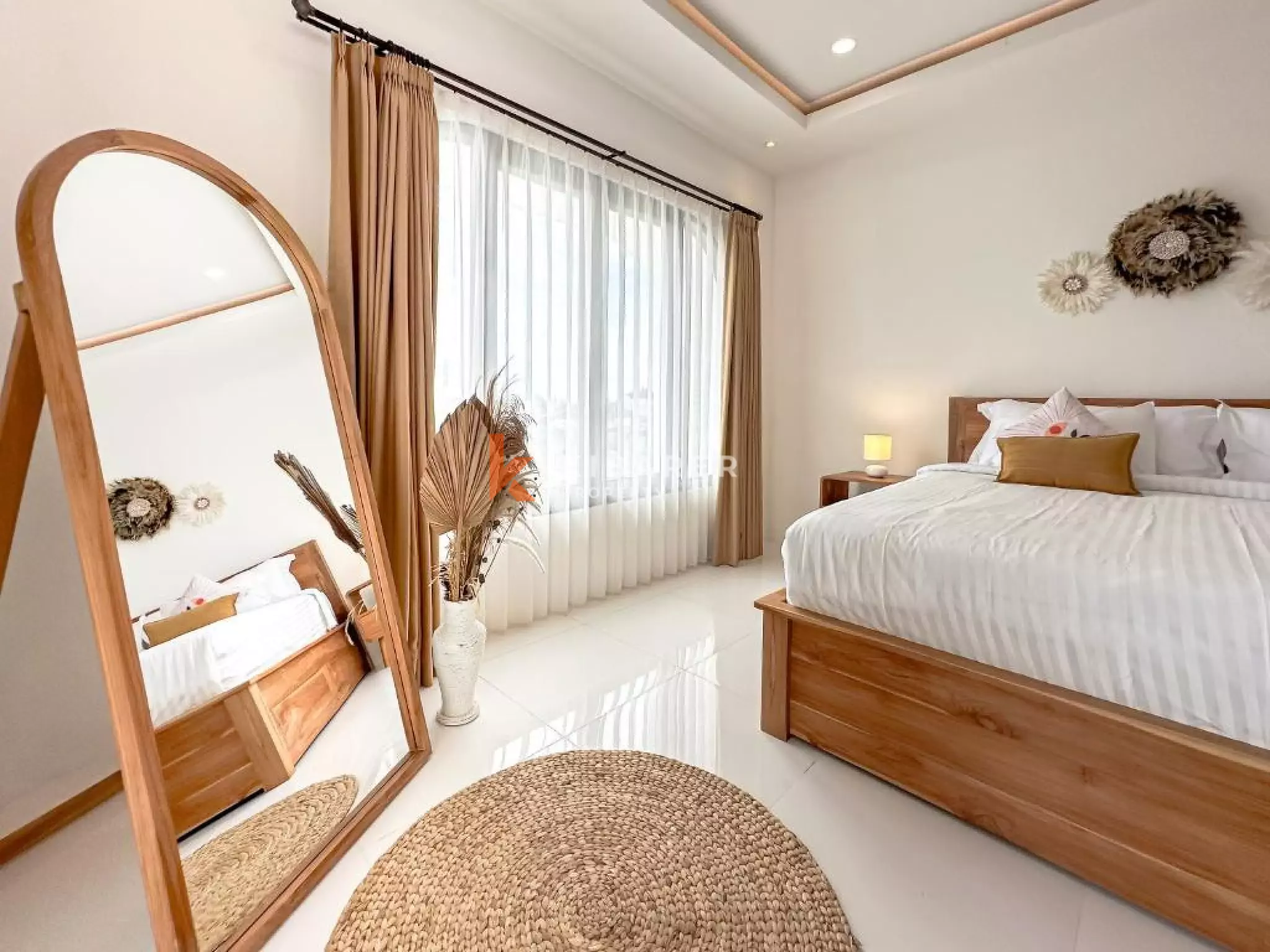 Aesthethic Two-bedroom Villa in Kedungu — image 12