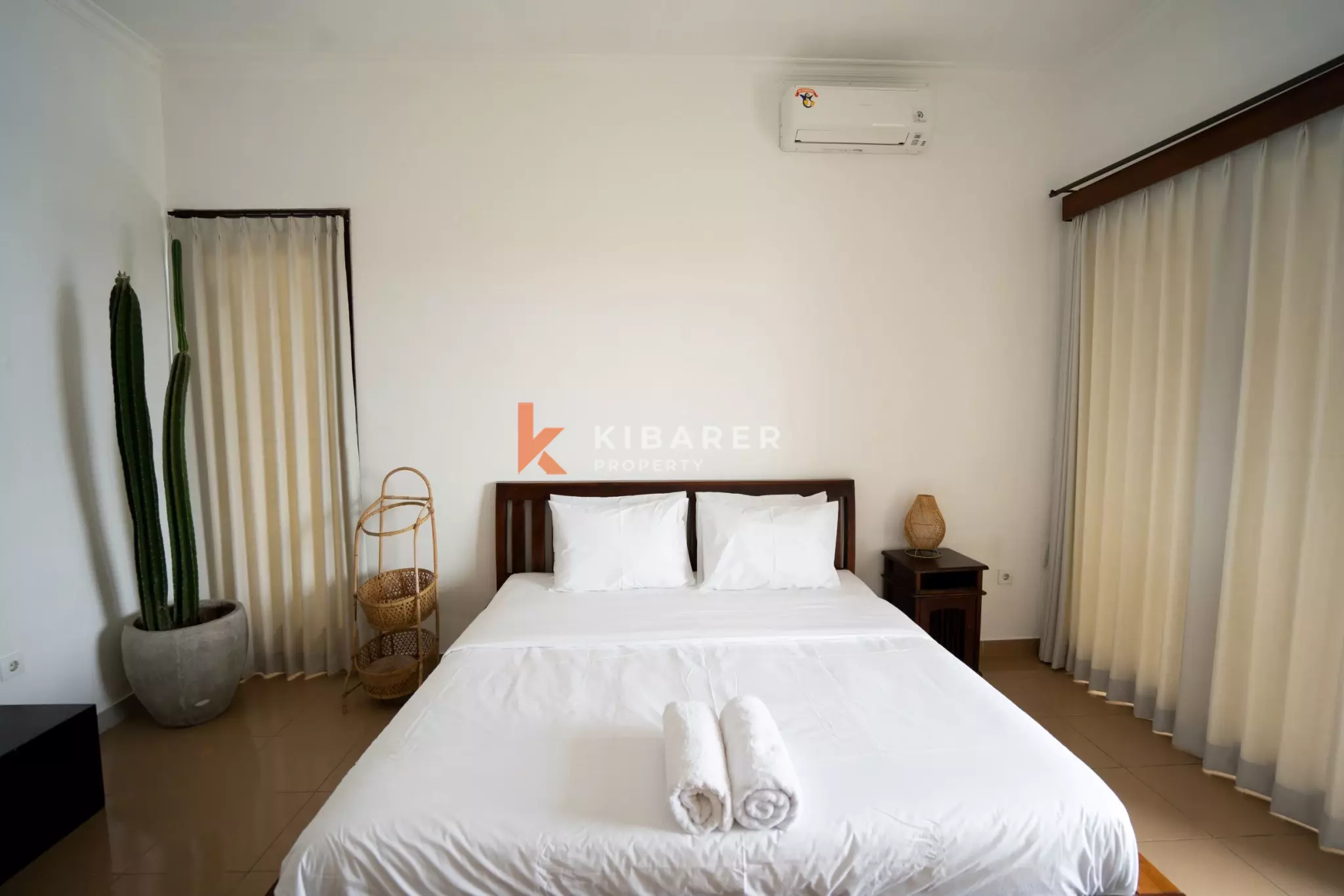 Two-Story Semi-Furnished Private Villa with Three Bedrooms in Central Canggu — image 8