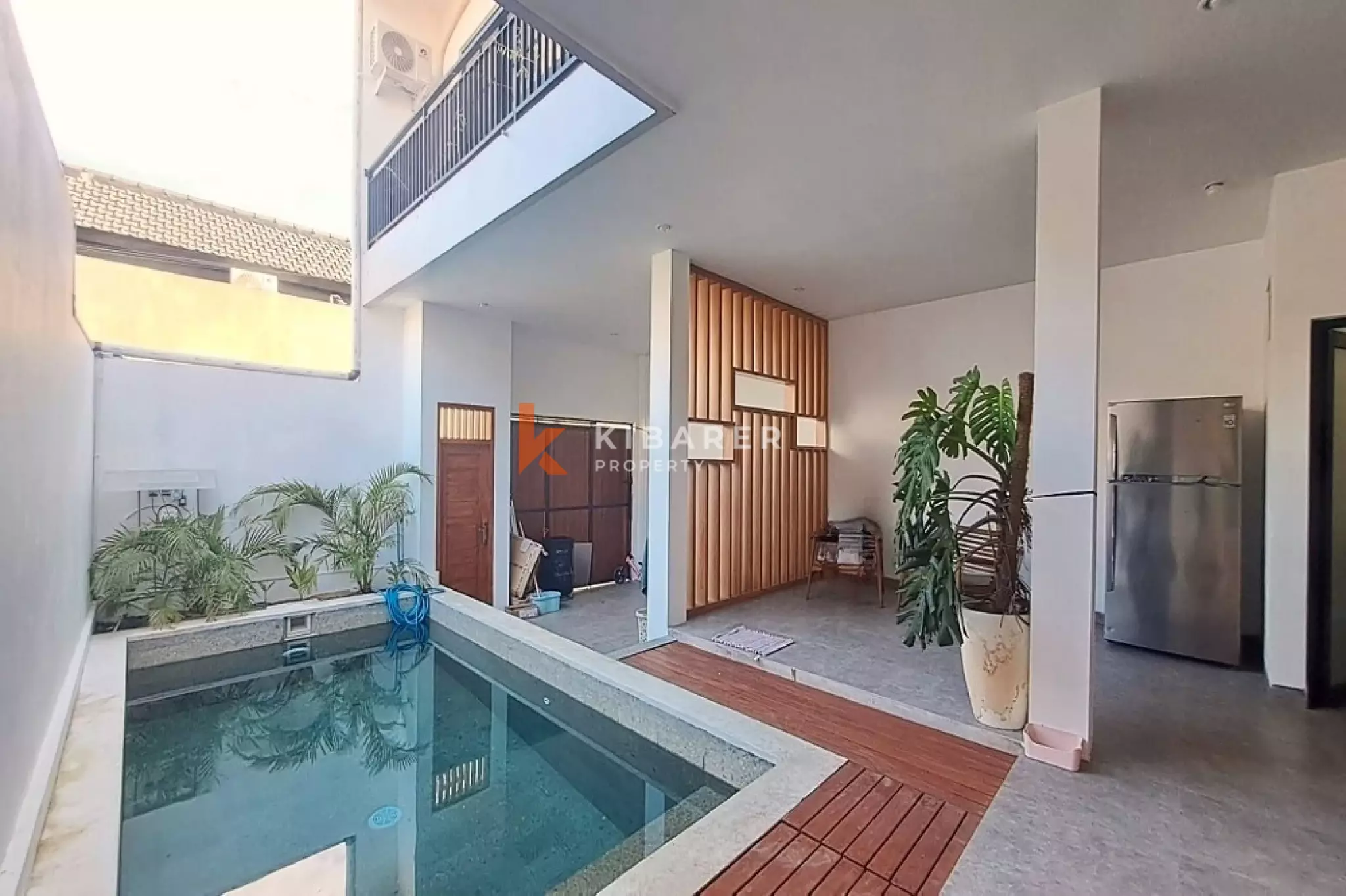 Minimalist Comfort Two-Bedrooms Open Living Villa in the North of Canggu