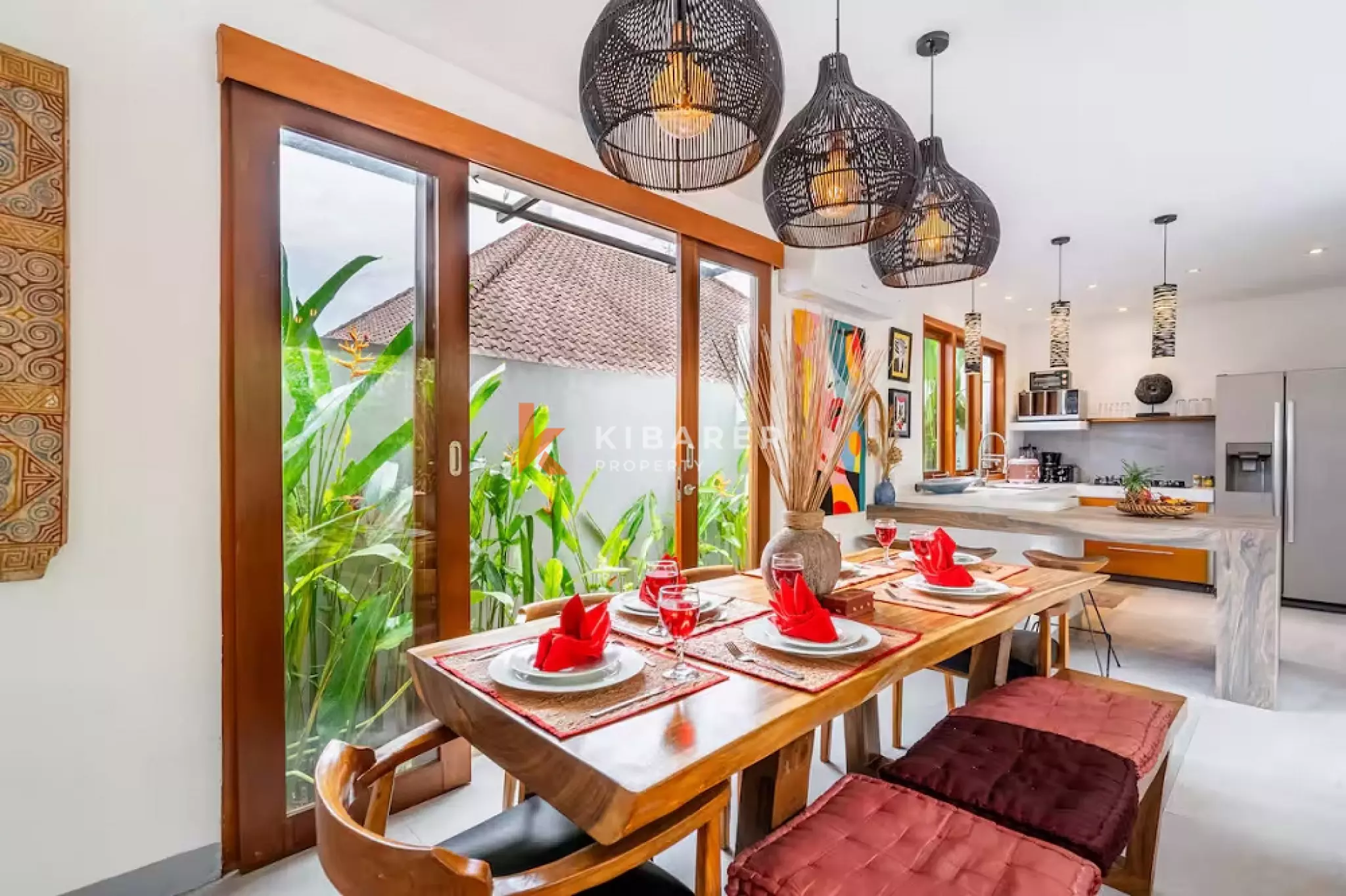 Designed as a Three-Bedroom Tropical Enclosed Villa in Kerobokan — image 8
