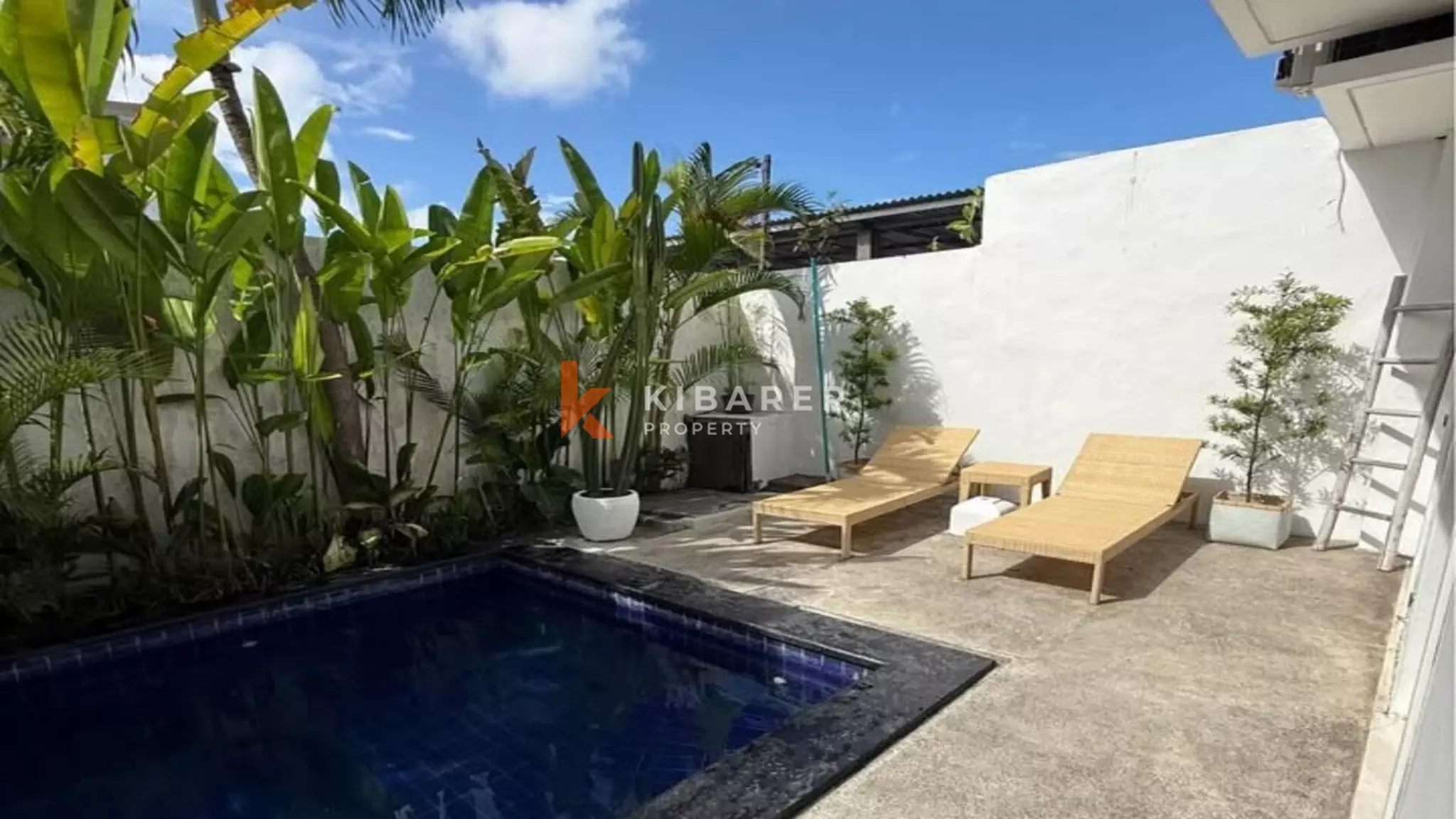 Stylish Three-Bedroom Villa with Private Pool for Rent in Prime Berawa Location