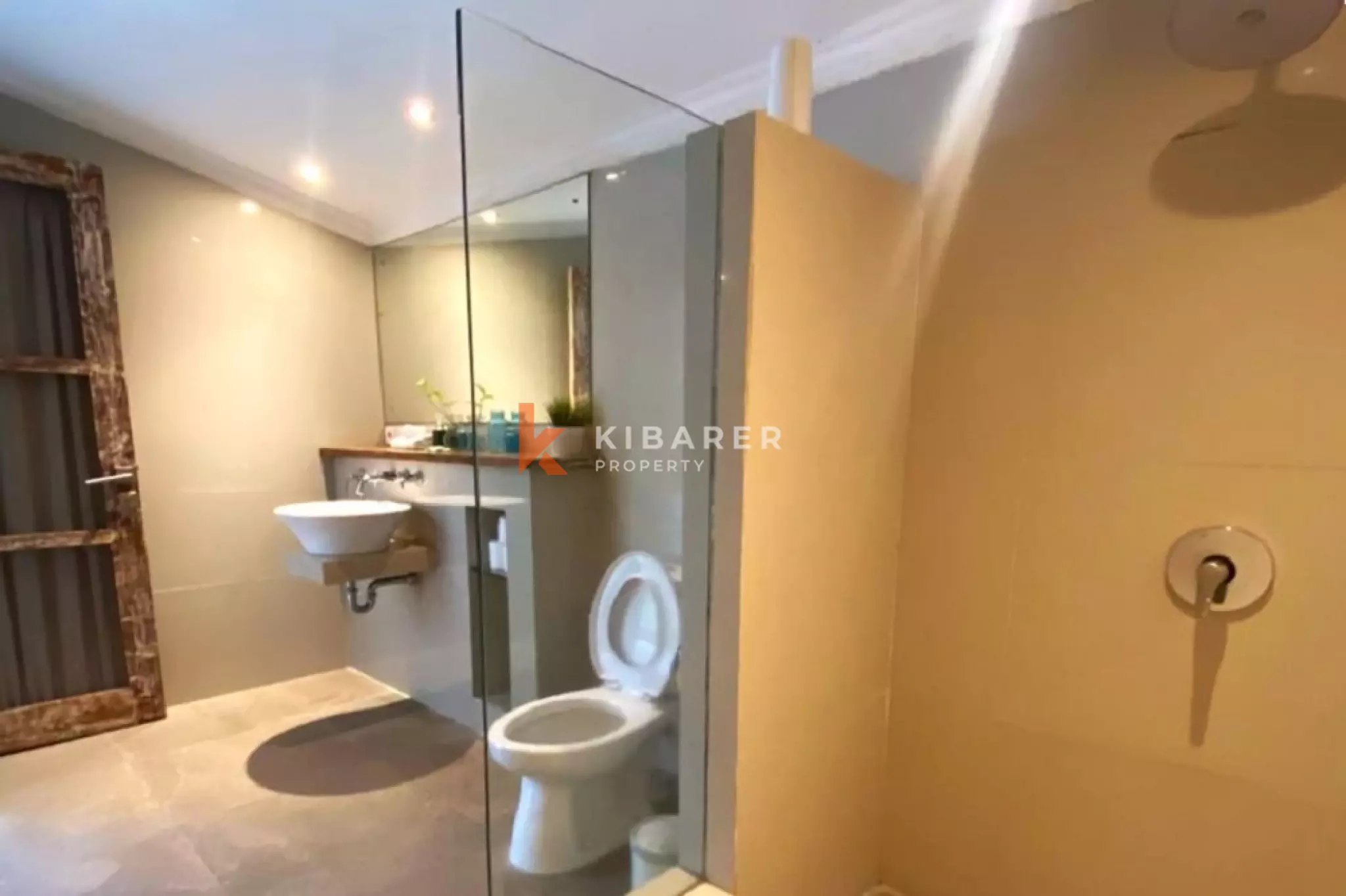 Corner Tropical Serenity Five-Bedrooms Villa in Kerobokan Area — image 9