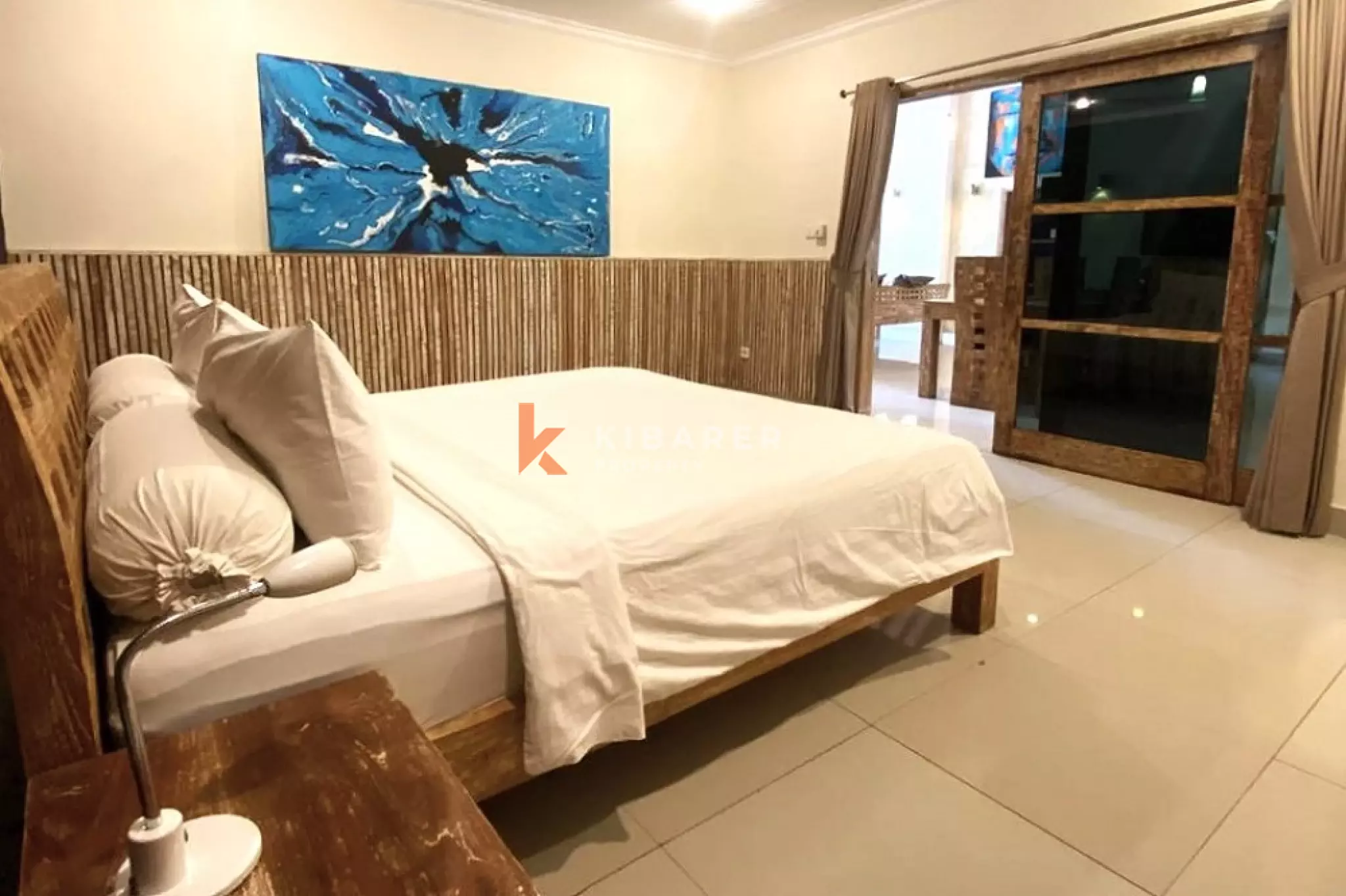 Corner Tropical Serenity Five-Bedrooms Villa in Kerobokan Area — image 10