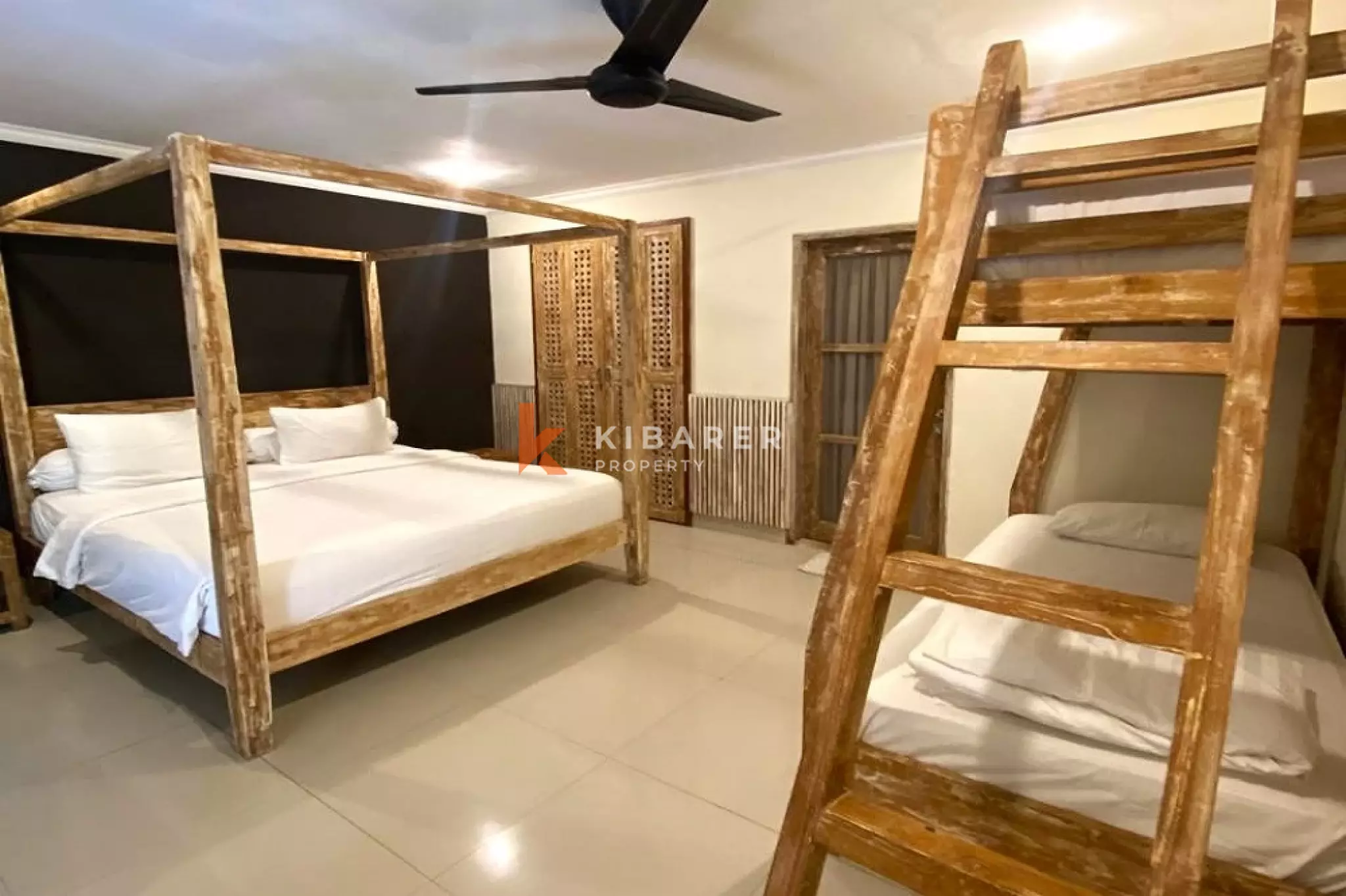 Corner Tropical Serenity Five-Bedrooms Villa in Kerobokan Area — image 13