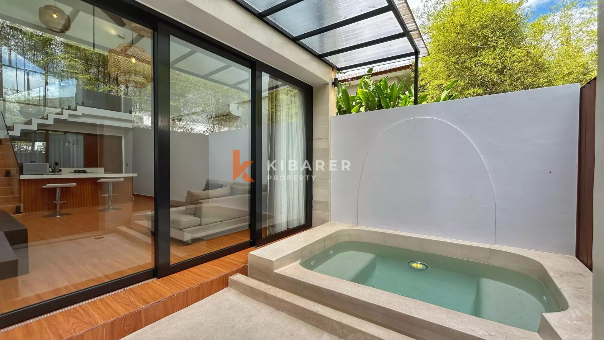 Umalas Living at Its Best : Modern Two-Bedroom Villa with Private Plunge Pool