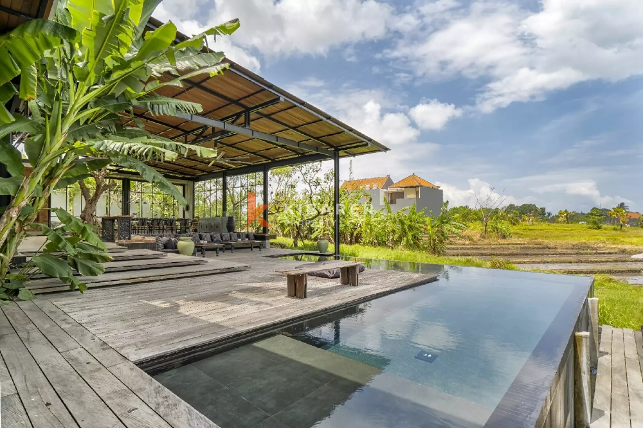 Open Four-Bedroom Villa with Rice Field Views in Tabanan — image 3