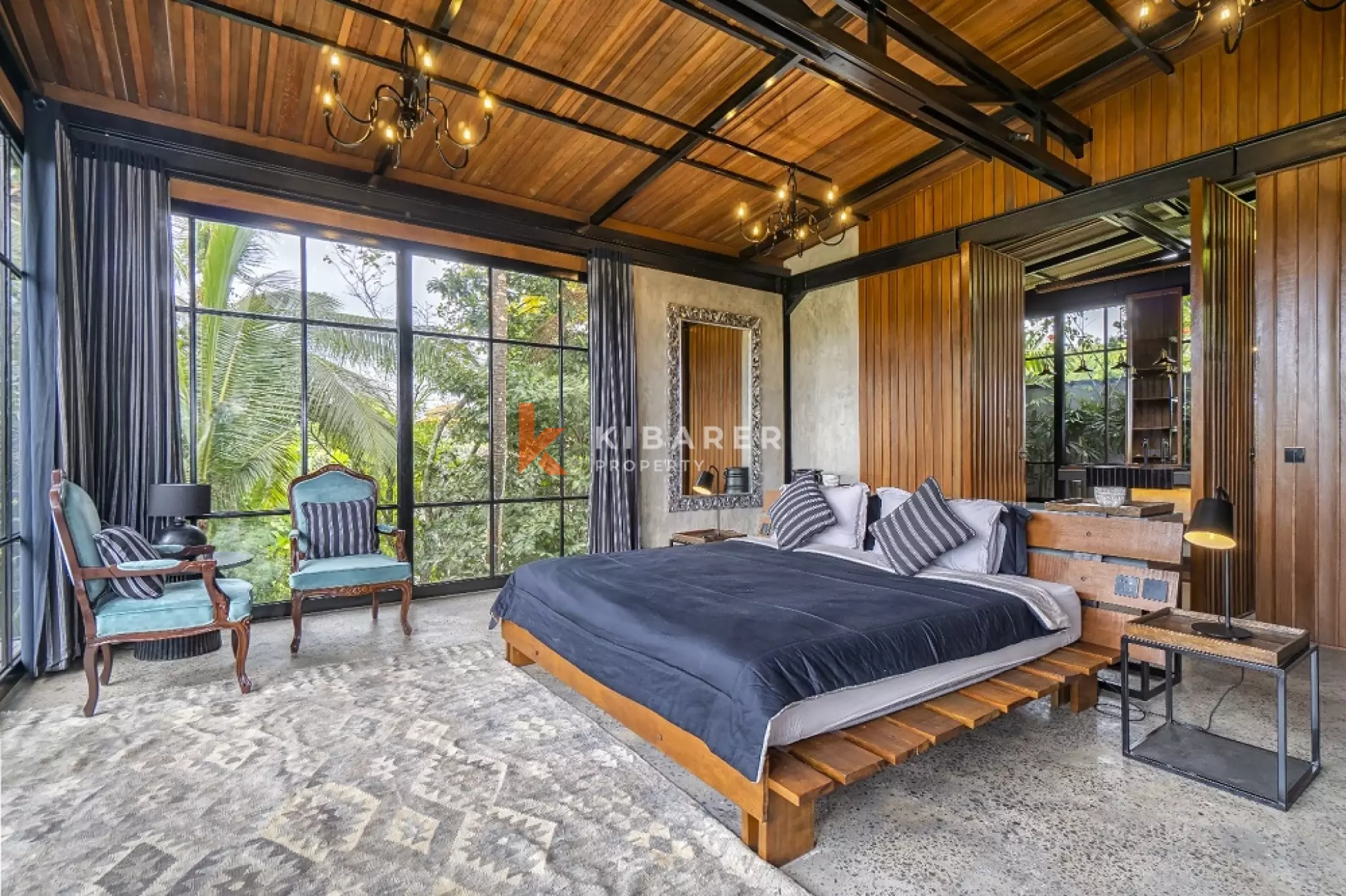 Open Four-Bedroom Villa with Rice Field Views in Tabanan — image 9